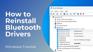 How to Reinstall Bluetooth Drivers on Windows 11 [upl. by Raual]