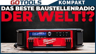 Endlich echtes HIFI auf der Baustelle  Milwaukee Baustellenradio der Spitzenklasse mit DAB USB BT [upl. by Oiratno436]