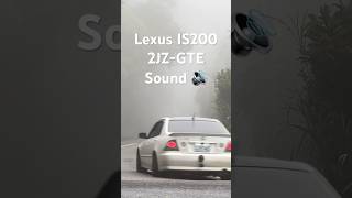 Lexus IS200 2JZ Sound 🔊 lexus 2jz 聲浪 [upl. by Aimehs250]