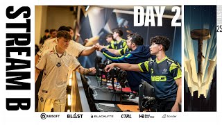 Six Invitational  Stream B  Group stage  Day 2 [upl. by Thornburg]