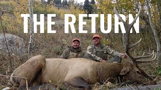 THE RETURN  A Wyoming General Season Rifle Elk Hunt [upl. by Ennaeerb]