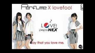 Perfume  「Lovefool」ssBullet Pepsi Nex Remix with English Lyrics [upl. by Pokorny]