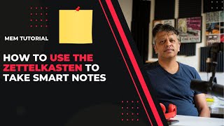 How to Use the Zettelkasten to Take Smart Notes in Mem [upl. by Aguie]