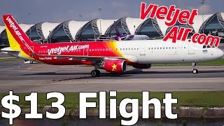 VIETJET AIR Flight Review Chiang Mai to Bangkok Thailand [upl. by Anawaj]