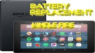 Kindle Fire 7 Battery Replacement [upl. by Cristoforo]