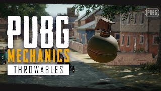 PUBG Mechanics  Throwables [upl. by Priebe]