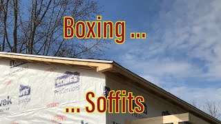 How to frame soffits for overhangs  Birdboxes [upl. by Okime]