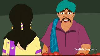 In the Bazaars of Hyderabad  Sarojini Naidu  CBSE  English Animated Story  Indian Bazaars [upl. by Novets]