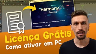 TOON BOOM HARMONY  Como instalar a licença FREE do Toon Boom Harmony [upl. by Dare]