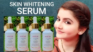 kozicare skin whitening serum review amp demo  RARA [upl. by Annaek]