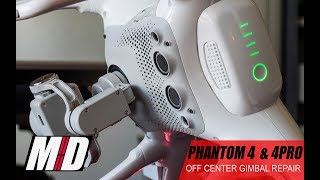 Phantom 4 OFFANGLE GIMBAL FIX [upl. by Naashom]