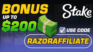 Stake Promo Code 2024  BEST CODE FOR BONUS  Stake Promo Code [upl. by Gaye]