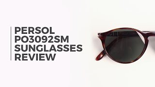 Persol PO3092SM Sunglasses Review  SmartBuyGlasses [upl. by Adnamas]