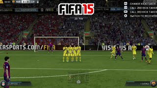 FIFA 15 Free Kicks  فيفا 15  تركيب فاولات من قريب وبعيد [upl. by Fidelio367]