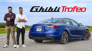 2021 Maserati Ghibli Trofeo Quick Review  Hear Me ROAR Slightly [upl. by Docila]