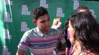 Roshon Fegan Interview  2012 MTV Movie Awards [upl. by Vernier349]