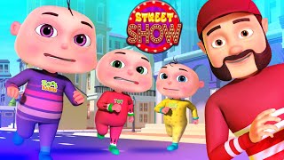 Street Show Episode  Zool Babies Series Cartoon Animation For Children  Catching Thief Kids Shows [upl. by Stickney782]