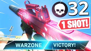 the 1 SHOT KILL ODEN CLASS SETUP in WARZONE INSANE 32 KILL GAMEPLAY Modern Warfare Warzone [upl. by Ailecnarf203]