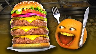 EATING CHALLENGES SUPERCUT  Annoying Orange [upl. by Coffin]