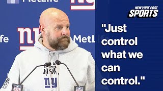 quotWe didnt play well enoughquot — Brian Daboll [upl. by Sandell]