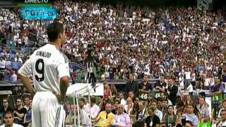 HD Presentacion Cristiano Ronaldo en el Real Madrid [upl. by Susan]