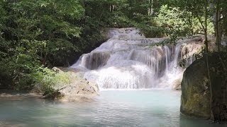 Erawan Waterfalls  National Park of Thailand [upl. by Iona598]