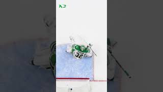 UND Hockey  Ludvig Persson Save vs Minnesota Duluth  22324 [upl. by Rickey]