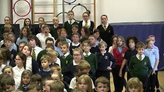 Holy Family and Winchburgh Primary Schools pupils sing Christmas Carols [upl. by Belicia890]