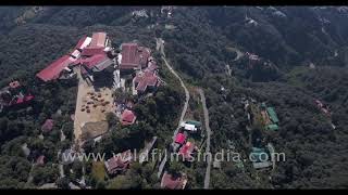 Mussoorie aerial flight Wynberg Allen School Balahissar Jharipani and Motidhar [upl. by Diskson]