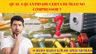 SUBSTITUIÇÃO DO ÓLEO DO COMPRESSOR  AR CONDICIONADO AUTOMOTIVO [upl. by Undine]