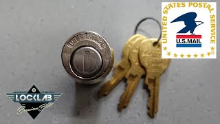 1761 COMPX USPS Lock [upl. by Ytram567]