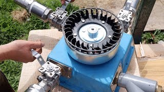 4 Nozzle Off Grid Micro Hydro Turgo Turbine Part 3 Assembling the turbine [upl. by Mcconaghy507]