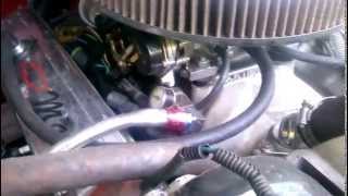 Tbi to carb conversion 88 GMC [upl. by Red]