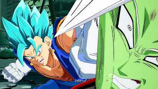 Dragon Ball FighterZ Dramatic Finishes  Vegito SSGSS amp Zamasu Fused [upl. by Annabal236]