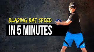 INSTANTLY Create quotBlazingquot Bat Speed RAPID ROTATION DRILL [upl. by Letty]