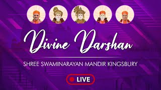 🔴 LIVE  Shree Swaminarayan Mandir Kingsbury Divine Darshan [upl. by Millham]