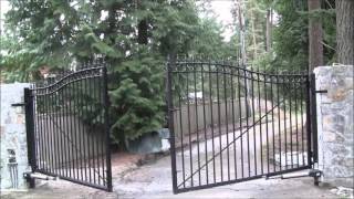 ALEKO® AS1200 Dual Swinging Gate Opener [upl. by Mccarthy]