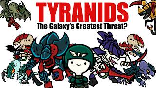 TYRANIDS Explained The Galaxys BUGGEST Threat  Warhammer 40k Lore [upl. by Cressida533]