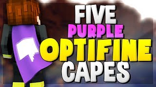 5 Purple Optifine Cape Designs Best Minecraft Capes [upl. by Tibold216]