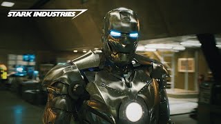 Iron Man  Suit Up Scene  Mark II Armor [upl. by Iztim210]