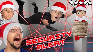 Christmas Security Breach amp Spiderman No Way Home Day FV Family Buddy the Elf on the Shelf Vlog [upl. by Eentirb]