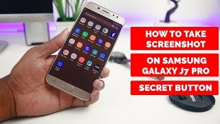 How To Take Screenshot On Samsung Galaxy J7 Pro [upl. by Kirschner]