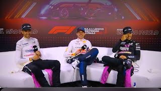 📢 Postrace Press Conference Brazil GP F1 2024 [upl. by Karl]