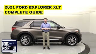 2021 FORD EXPLORER XLT COMPLETE GUIDE [upl. by Nitsugua]