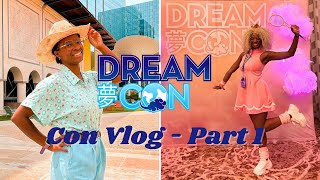 Dream Con 2024 Vlog  Part 1 [upl. by Elletnuahc413]