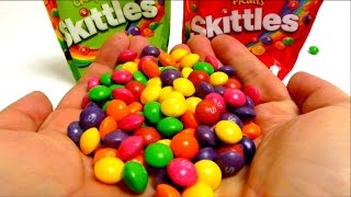 Skittles Candy Packs  Crazy Sours amp Fruits [upl. by Reivax]