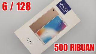 HP 500 RIBUAN RAM 6 GB  UNBOXING VIVO Y71 6128 [upl. by Tonya]