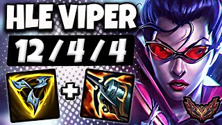 Vayne vs Kaisa ADC  HLE Viper  Patch 1411 Korea Grandmaster ✅ [upl. by Nonnahsal]