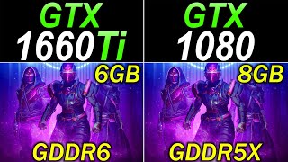 GTX 1660 Ti Vs GTX 1080  1080p and 1440p Gaming Benchmarks [upl. by Cooper]