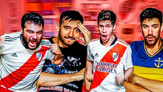 Newells vs River  Reacciones de amigos  Liga Profesional 2023 [upl. by Devora]